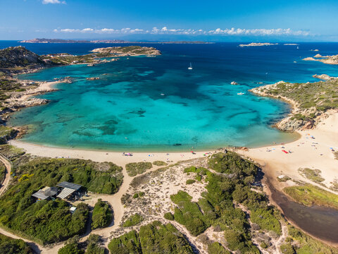 La Maddalena, Sardegna, Spiaggia Monti d'Arena