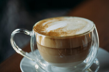 cup of cappuccino