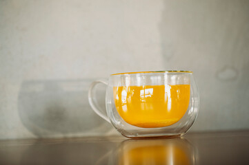 glass of orange juice