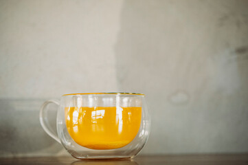 glass of orange juice