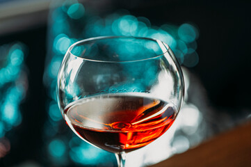 glass of red wine