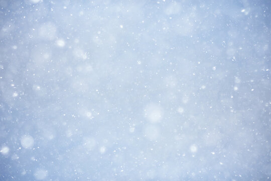 Abstract Snow Background Sky Snowflakes Gradient