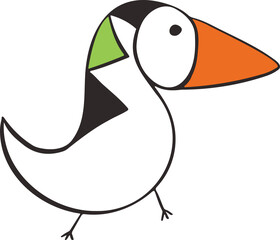 character monsters fictional funny cartoons animals vector