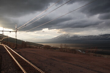 Ferrovia nelle lande desolate