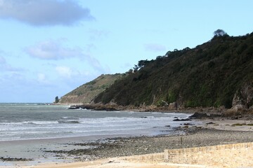 Saint Jean le Thomas en baie du mont saint-Michel en Normandie