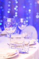 wedding table setting