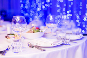 wedding table setting