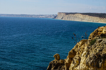 Lagos beach in Algarve,Portugal