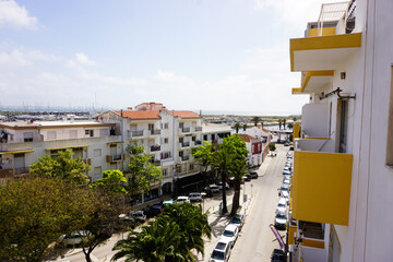 Fototapeta premium The city Lagos in the Algarve in Portugal