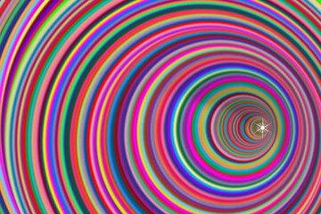 Fototapeta na wymiar The abstract multi color circles stack.