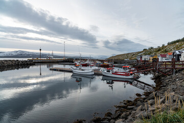 Hjalteyri fishing village in northern Iceland