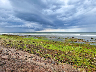Ostseeküste kurz vor dem Regen