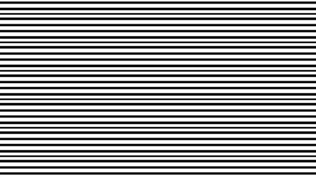 black stripes are moving on a white background. abstract background. 