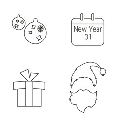 Vector illustration on the theme New Year