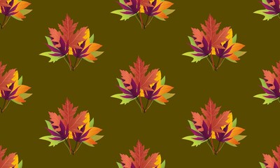 autumn leaves pattern
