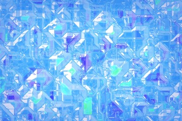 cute digital crystalline template computer art texture illustration