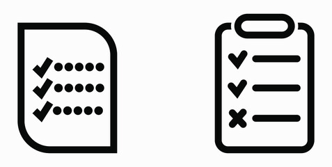 Icon list, roster, schedule, register, roll, catalog, scrol, bil, calendar, docket, nomenclature, beadroll, sked, catalogue. Vector icon.