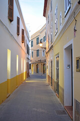 Calles de Mahon Menorca Baleares España
 