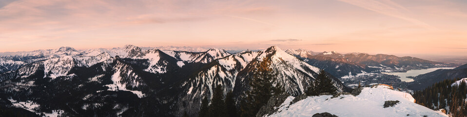 Tegernsee Bodenschneid Wallberg Sonnenaufgang