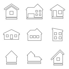 Vector illustration on the theme house