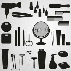 Fototapeta premium Vector illustration on the theme of Beauty