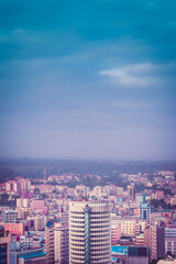 Nairobi City County Streets Skyscrapers Skyline Cityscapes Tower Buildings Landmarks Kenya's...