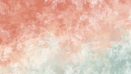 Pink green pastel painting sky cloudy soft texture