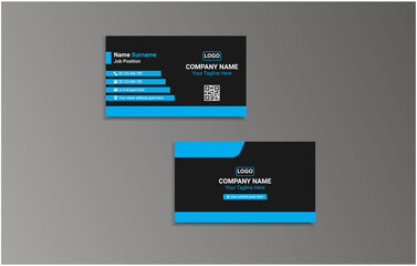Fototapeta na wymiar Professional Business Card Vector Template