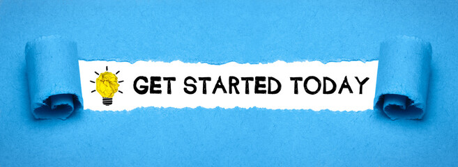 get started today 