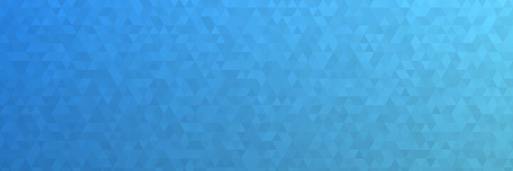 Abstrakter Low Poly Hintergrund in blau