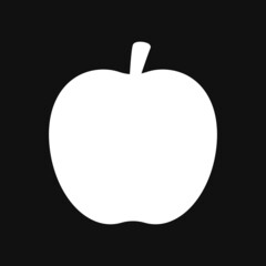 Apple Icon on grey background