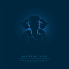 GANESH CHATURTHI - VECTOR ILLUSTRATION OF GANESH CHATURTHI FESTIVAL OF INDIA.VECTOR