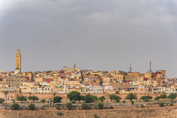 Obraz premium Blick auf die Medina von Meknes in Marokko