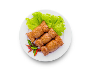 Fried fish fermented Thai food
