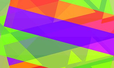 colorful triangles and squares geometric background
