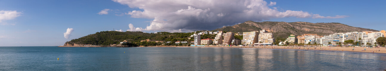 Fototapeta na wymiar Oropesa del Mar Panorama