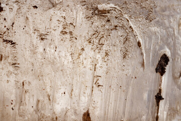 Macro mineral stone Topaz on a white background