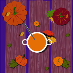 drawings dedicated to the theme of autumn, the first coolness and home warmth