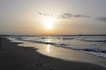 The beautiful Akti Olympion Beach Limassol in Cyprus
