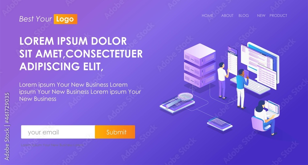 Poster Using responsive apps and test