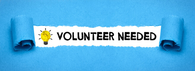 Volunteer needed