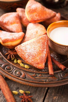 African Donuts - Mandazi, Is A Form Of Fried Bread That Originated On The Swahili Coast. It Is Also Known As Bofrot Or Puff Puff In Western African Countries Such As Ghana And Nigeria. African Cuisine