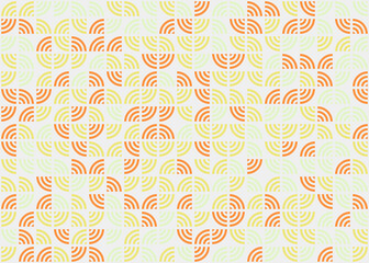 Fototapeta premium Abstract Geometric Pattern generative computational art illustration