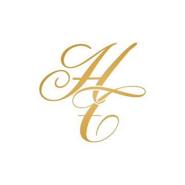 HT initial monogram logo
