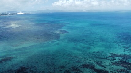 okinawa 沖縄 空撮 photo