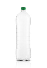 empty plastic drink bottle
