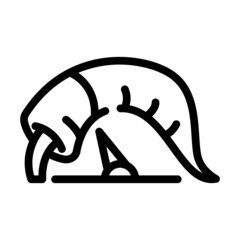 pepper low spice taste scale line icon vector. pepper low spice taste scale sign. isolated contour symbol black illustration