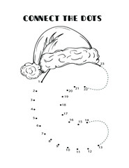 Christmas Alphabet Dot to Dot Tracing Worksheets For Preschoolers and Toddlers