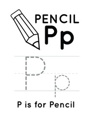 Alphabet Tracing Worksheets For Preschoolers and Toddlers