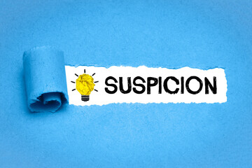 suspicion
